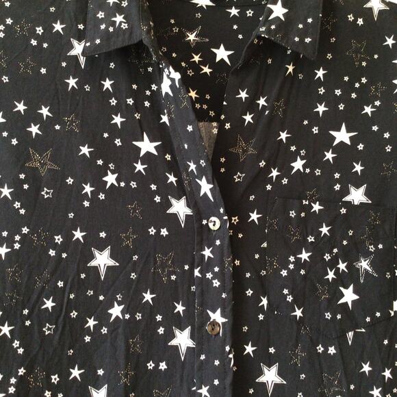 Rails Rocsi Shirt - Constellations Noemi Black Galaxy Sz S - Picture 3 of 8